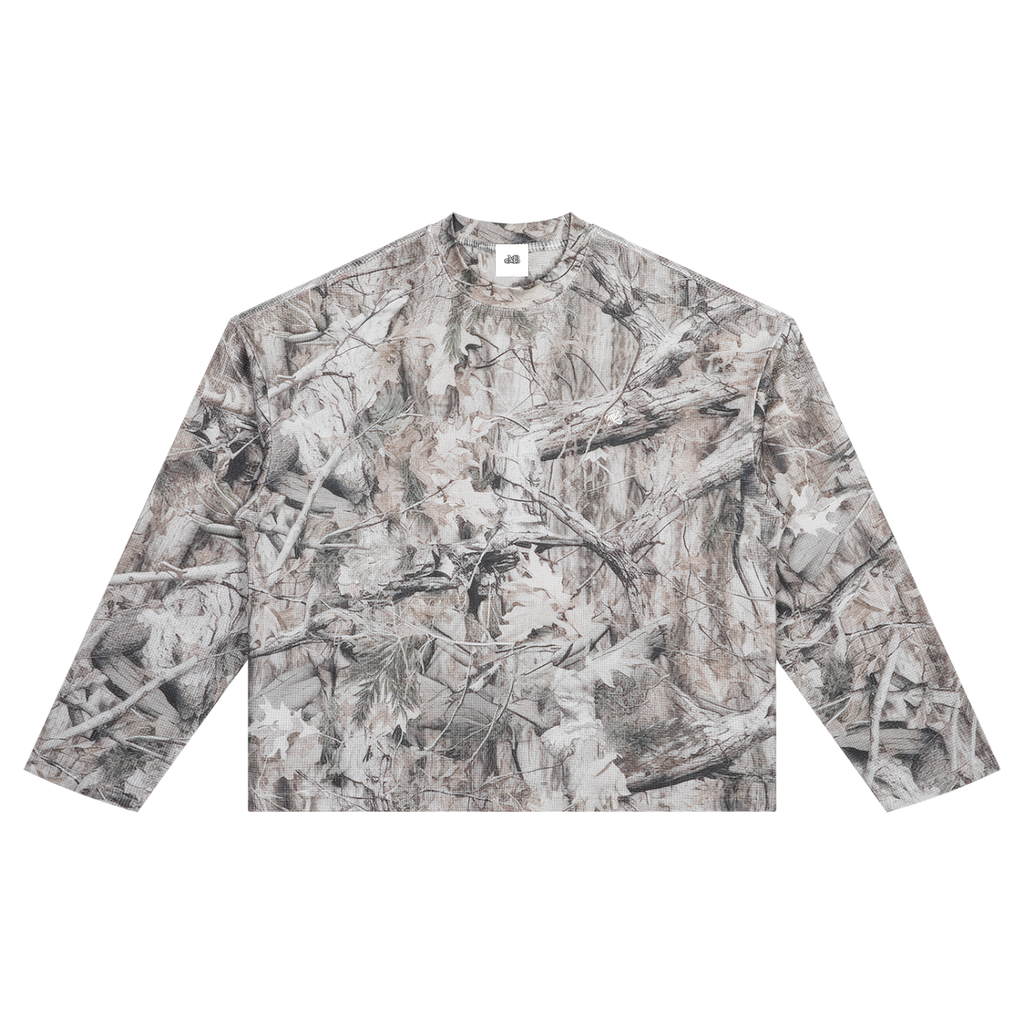 MB Unisex Tree Camo Waffle T-Shirt