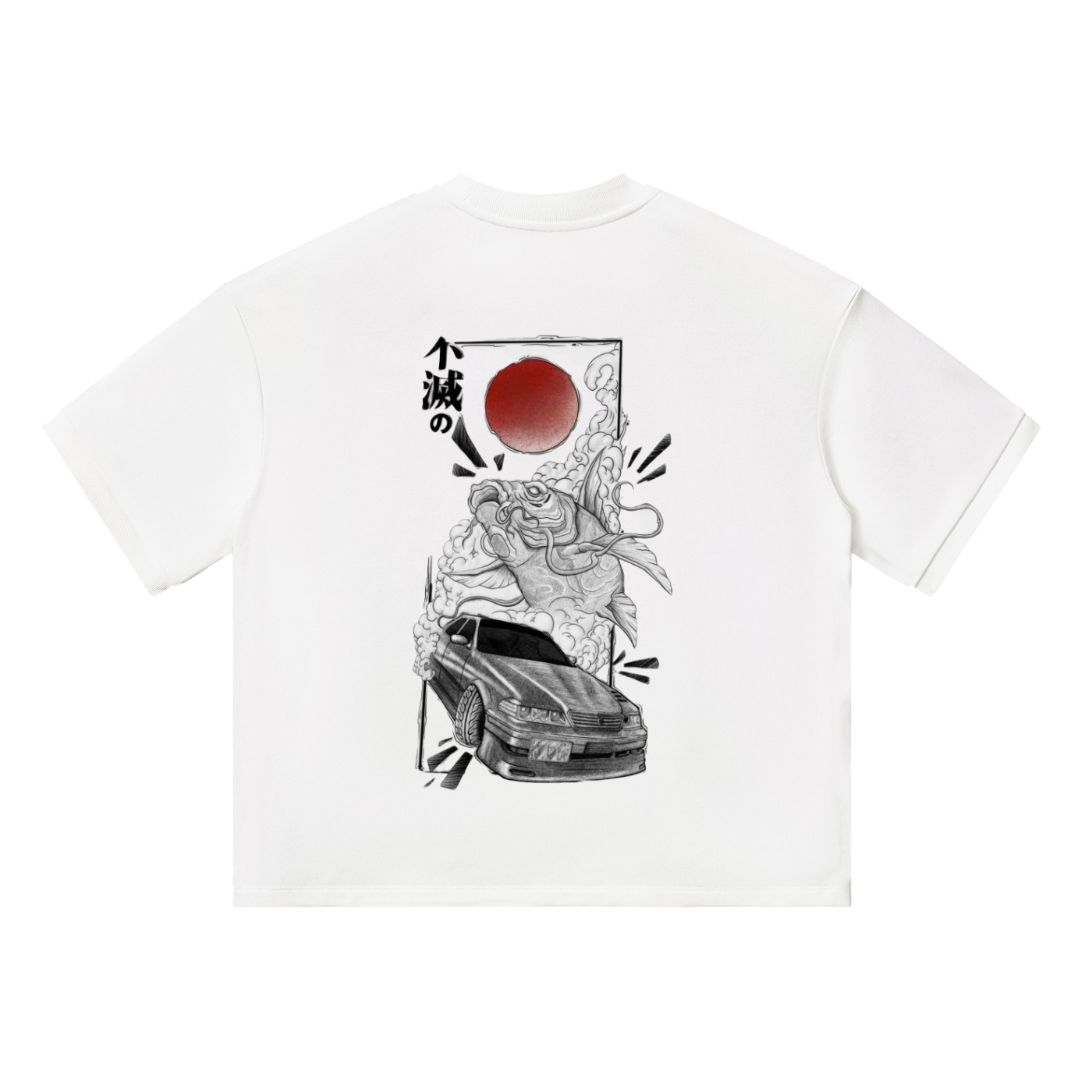 graphic Unisex boxy tee