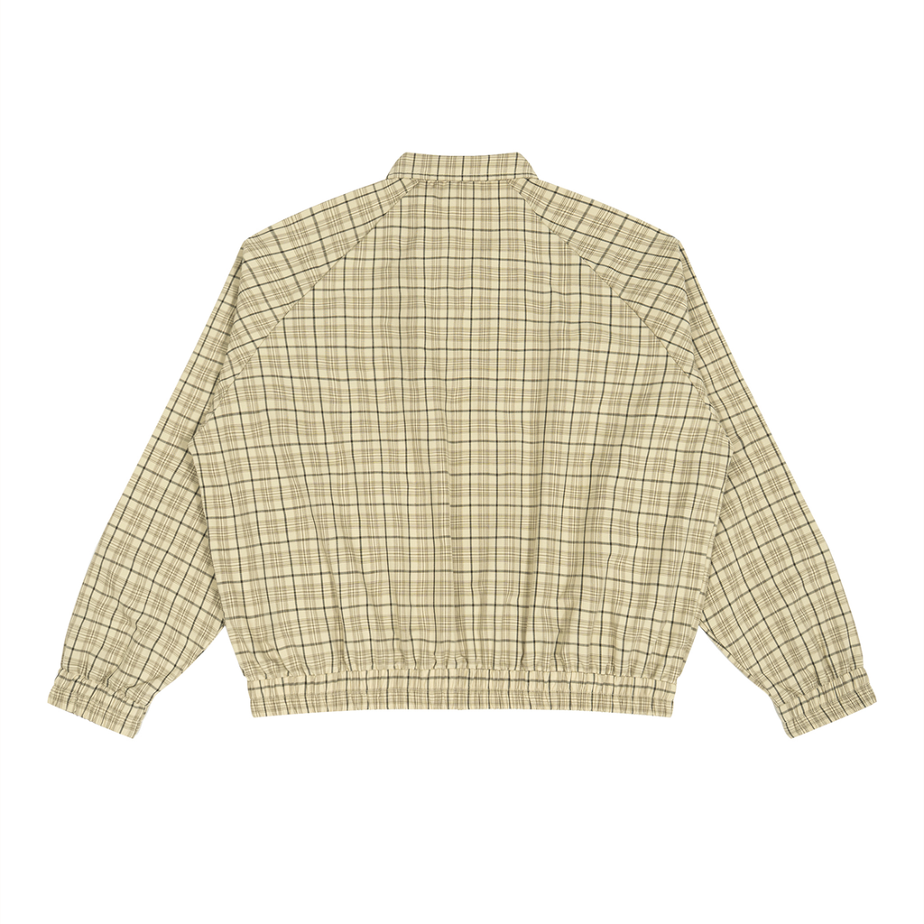 MB Unisex Plaid Full-Zip Track Jacket