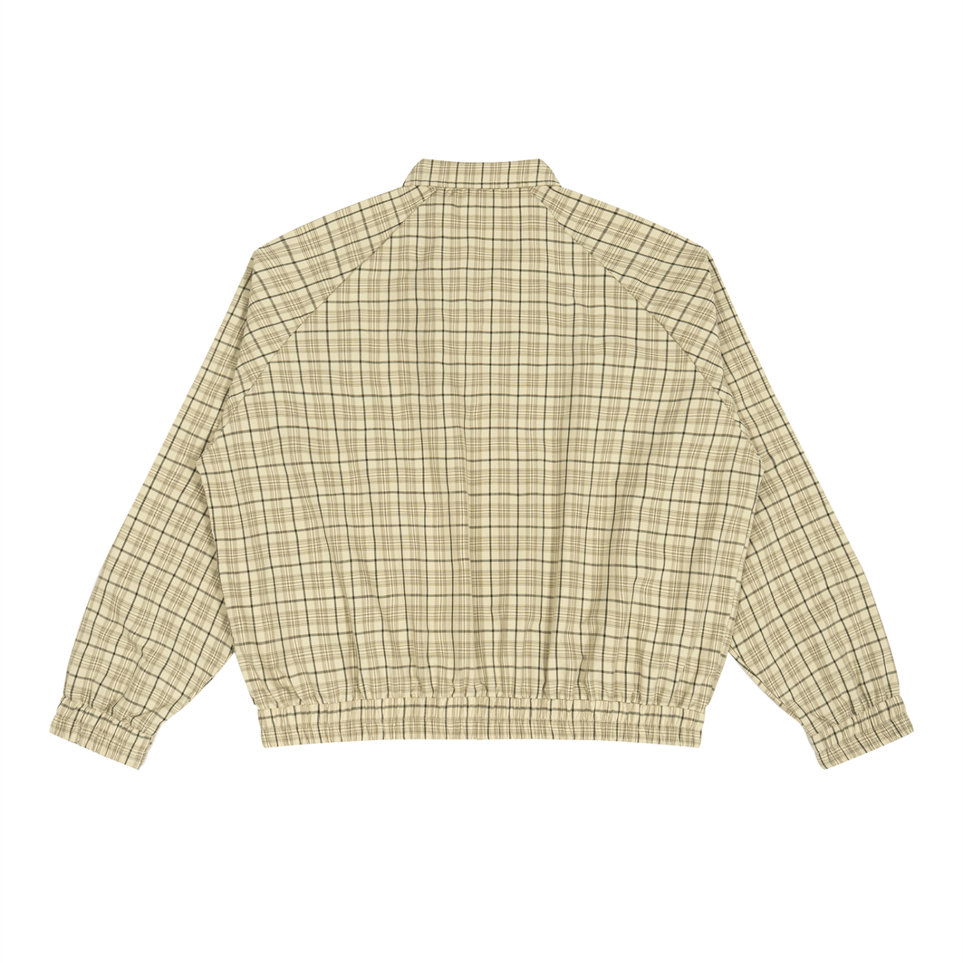 MB Unisex Plaid Full-Zip Track Jacket