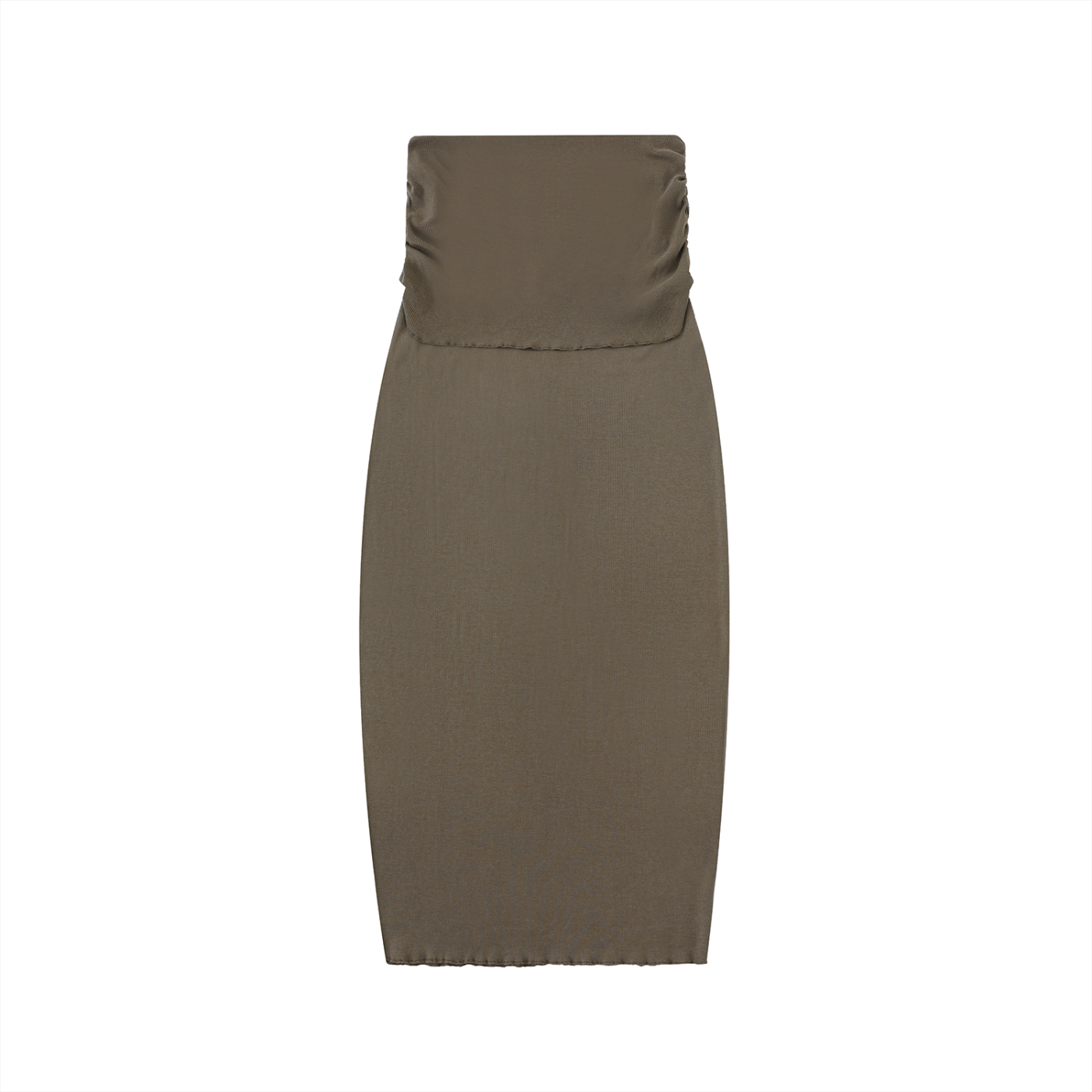 Straight Slim Maxi Skirt