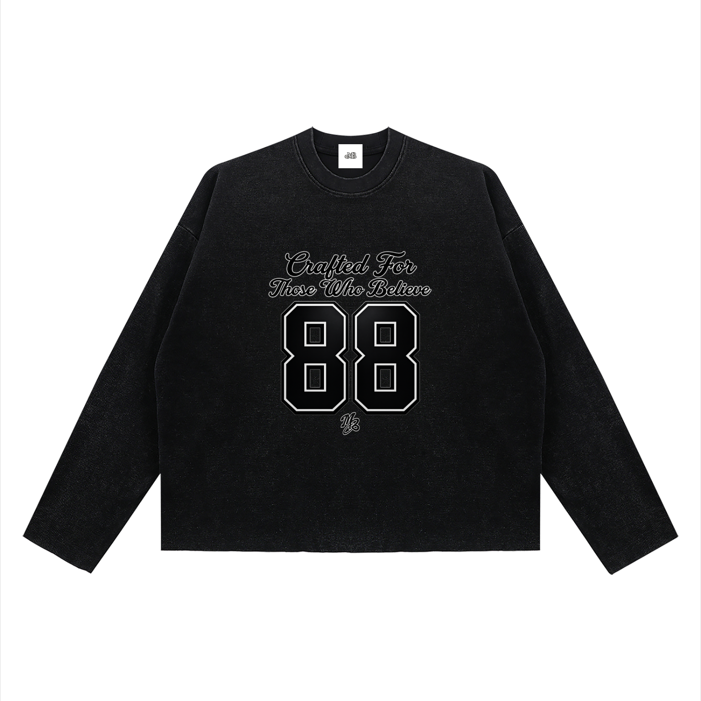 MB Unisex Waffle Long Seethe graphic T-Shirt