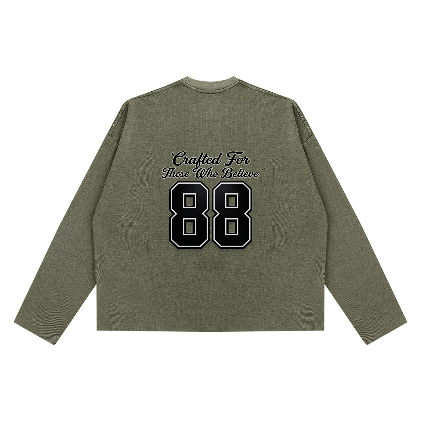 MB Unisex Waffle Long Seethe graphic T-Shirt