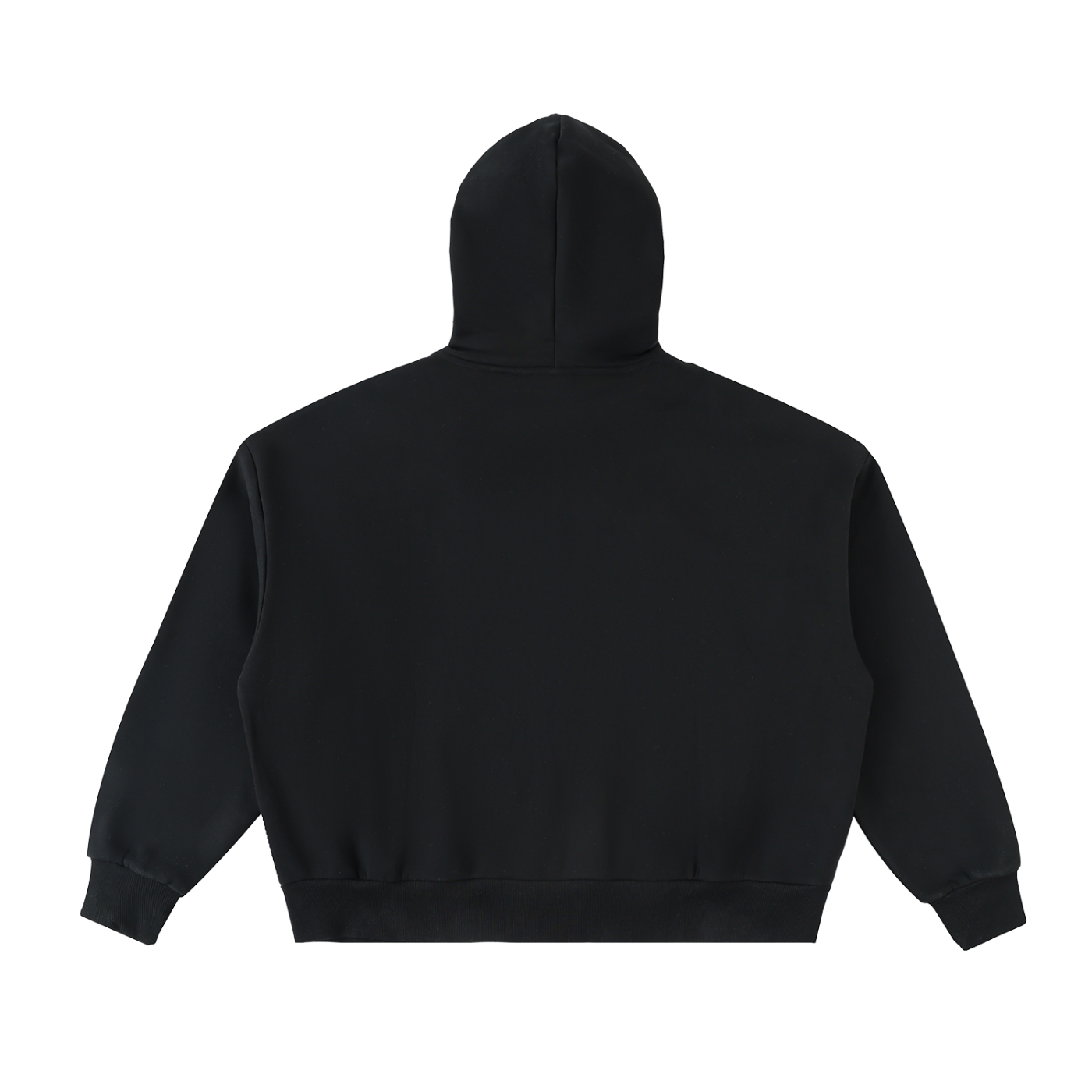 MB Fleeced Full-Zip Boxy Hoodie