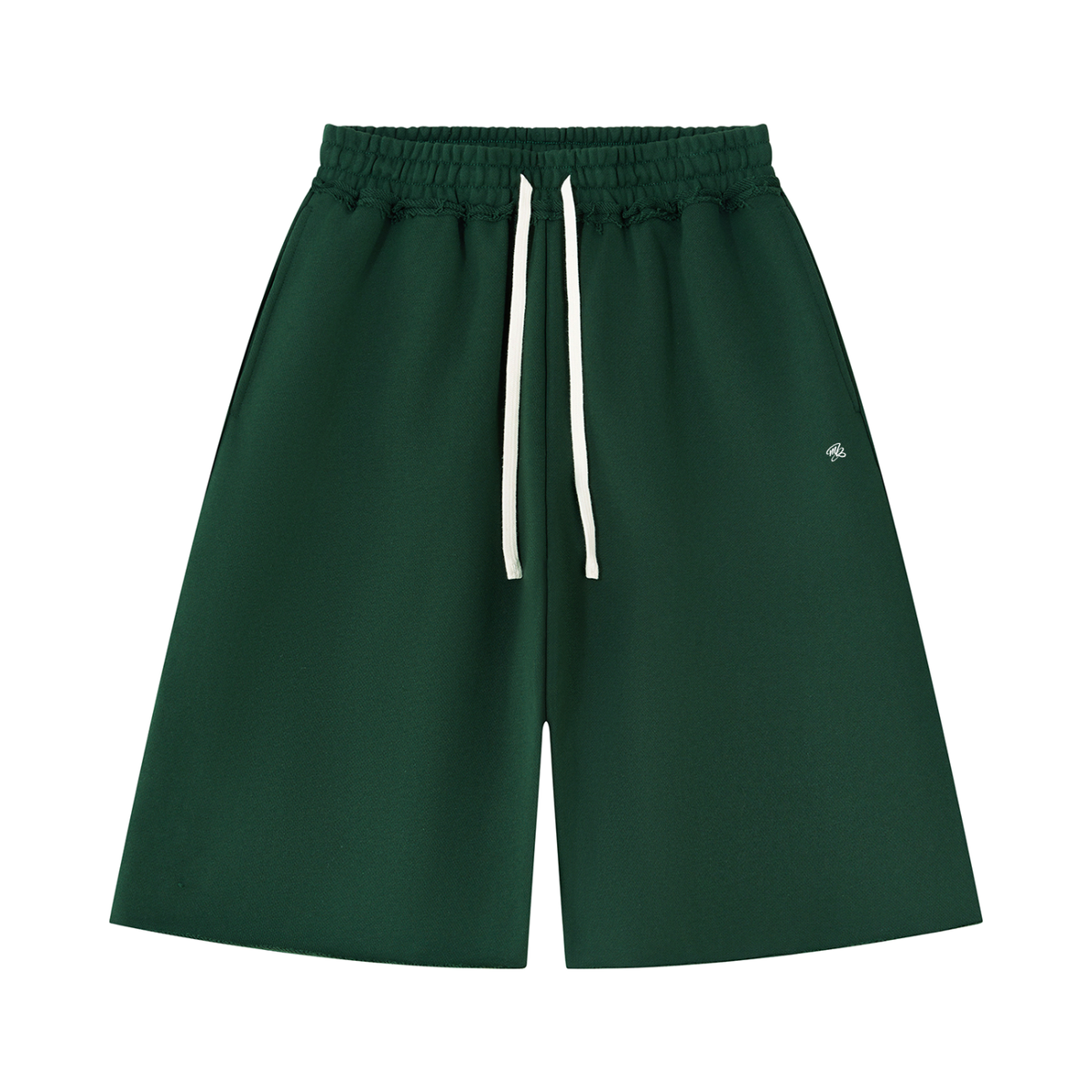 Unisex Heavyweight Raw Edge Shorts