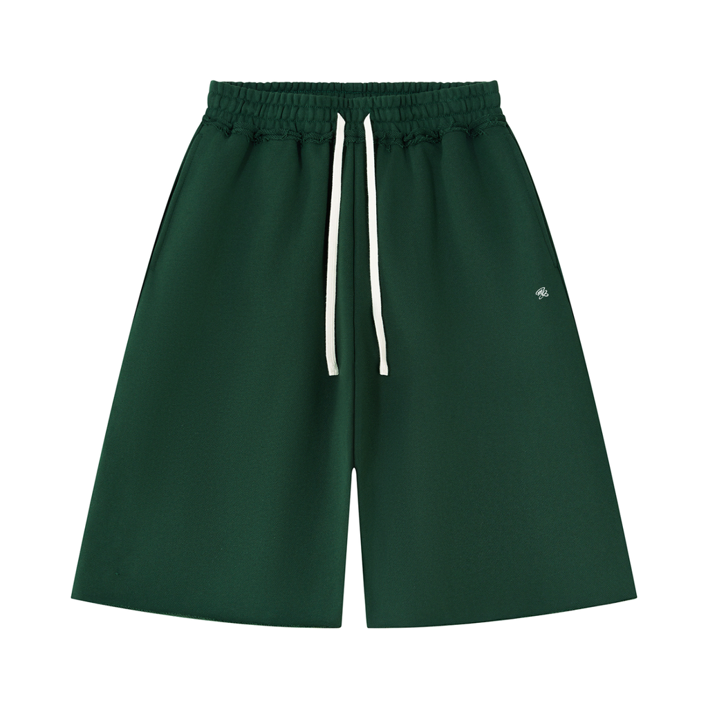 MB Unisex Heavyweight Raw Edge Shorts