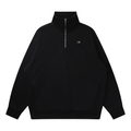 Quarter-Zip Drop Shoulder Sweatshirt