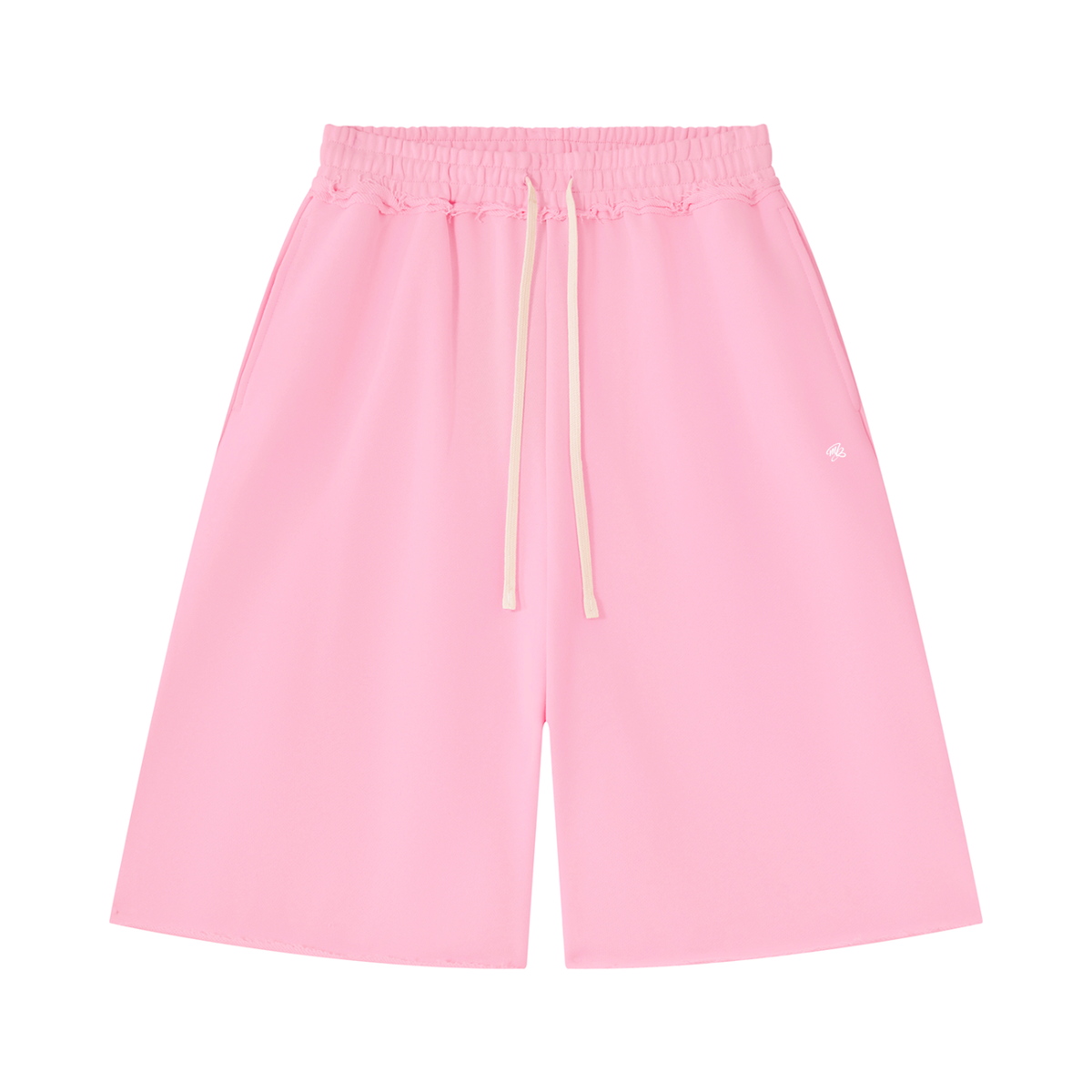 MB Unisex Heavyweight Raw Edge Shorts