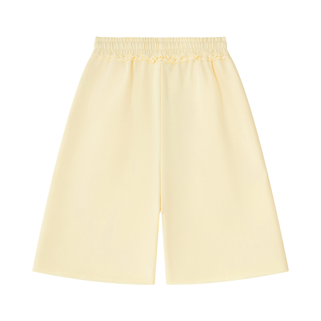 MB Unisex Heavyweight Raw Edge Shorts