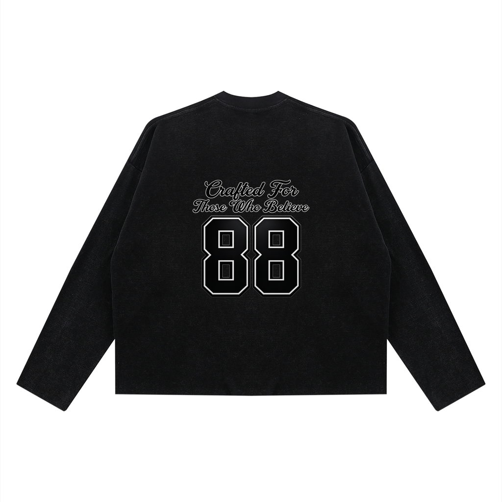 MB Unisex Waffle Long Seethe graphic T-Shirt