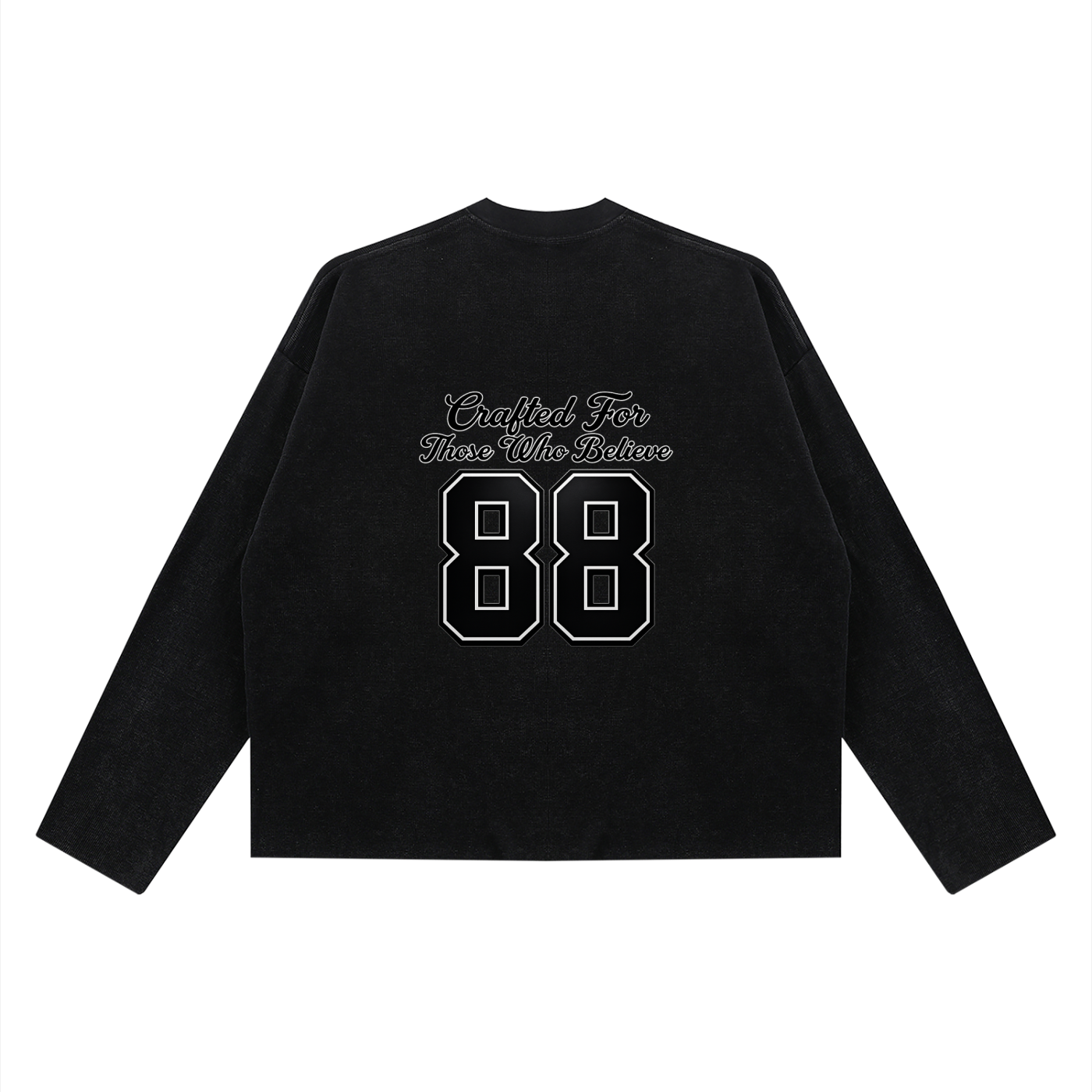 MB Unisex Waffle Long Seethe graphic T-Shirt