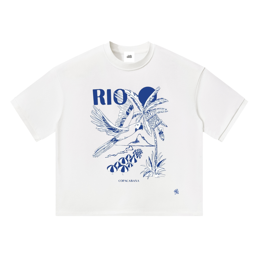 Graphic Unisex Boxy Tee
