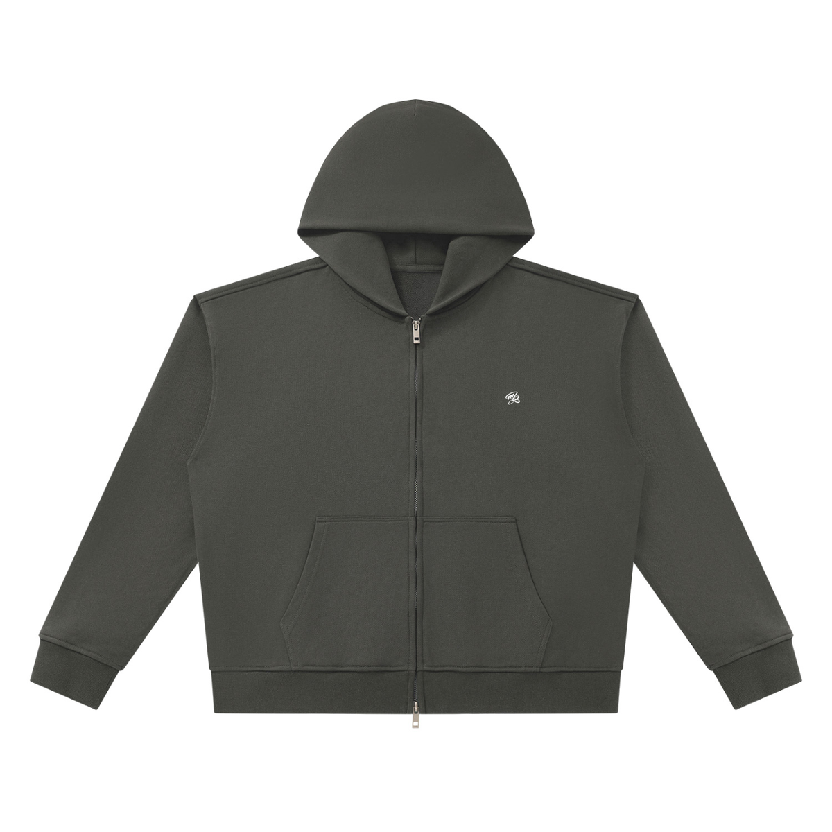 MBUnisex Heavyweight Full Zip Boxy Hoodie