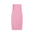 Straight Slim Maxi Skirt