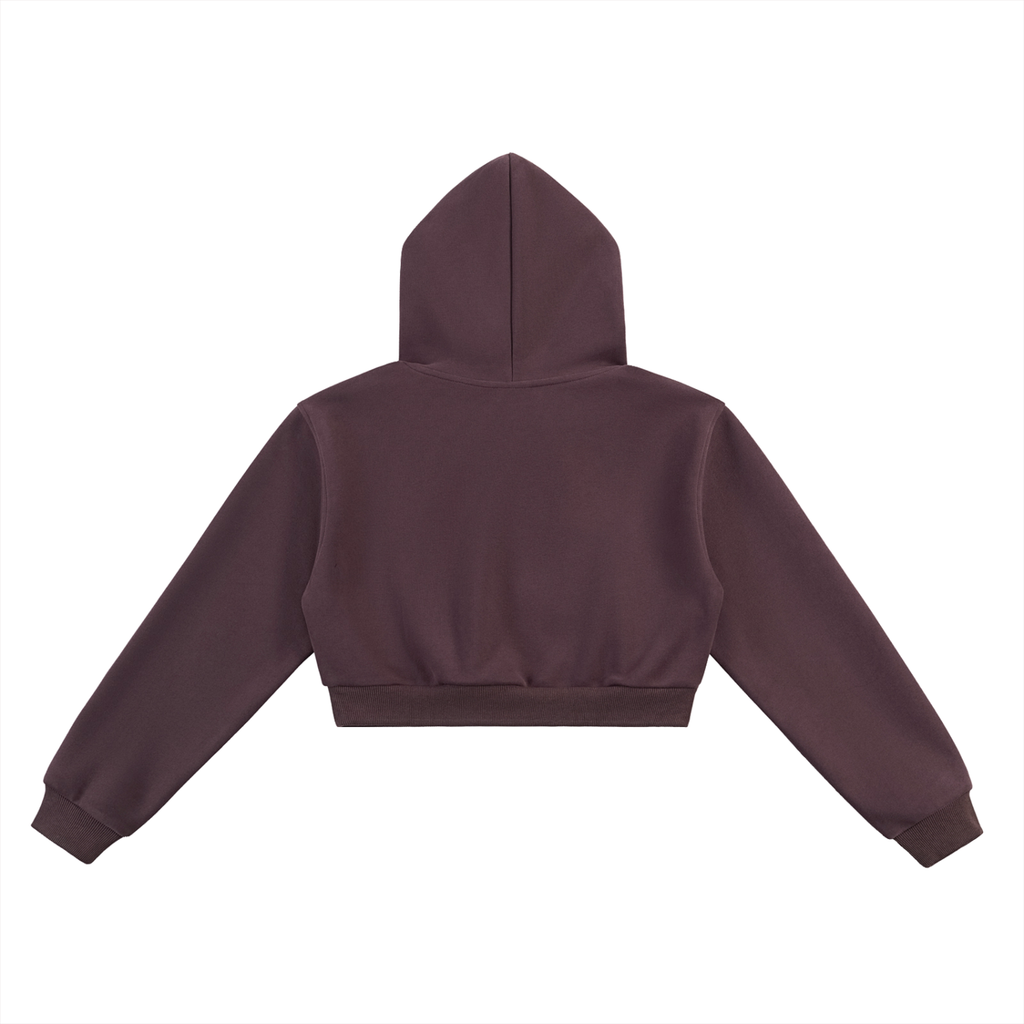 Womens MB Cropped Hoodie
