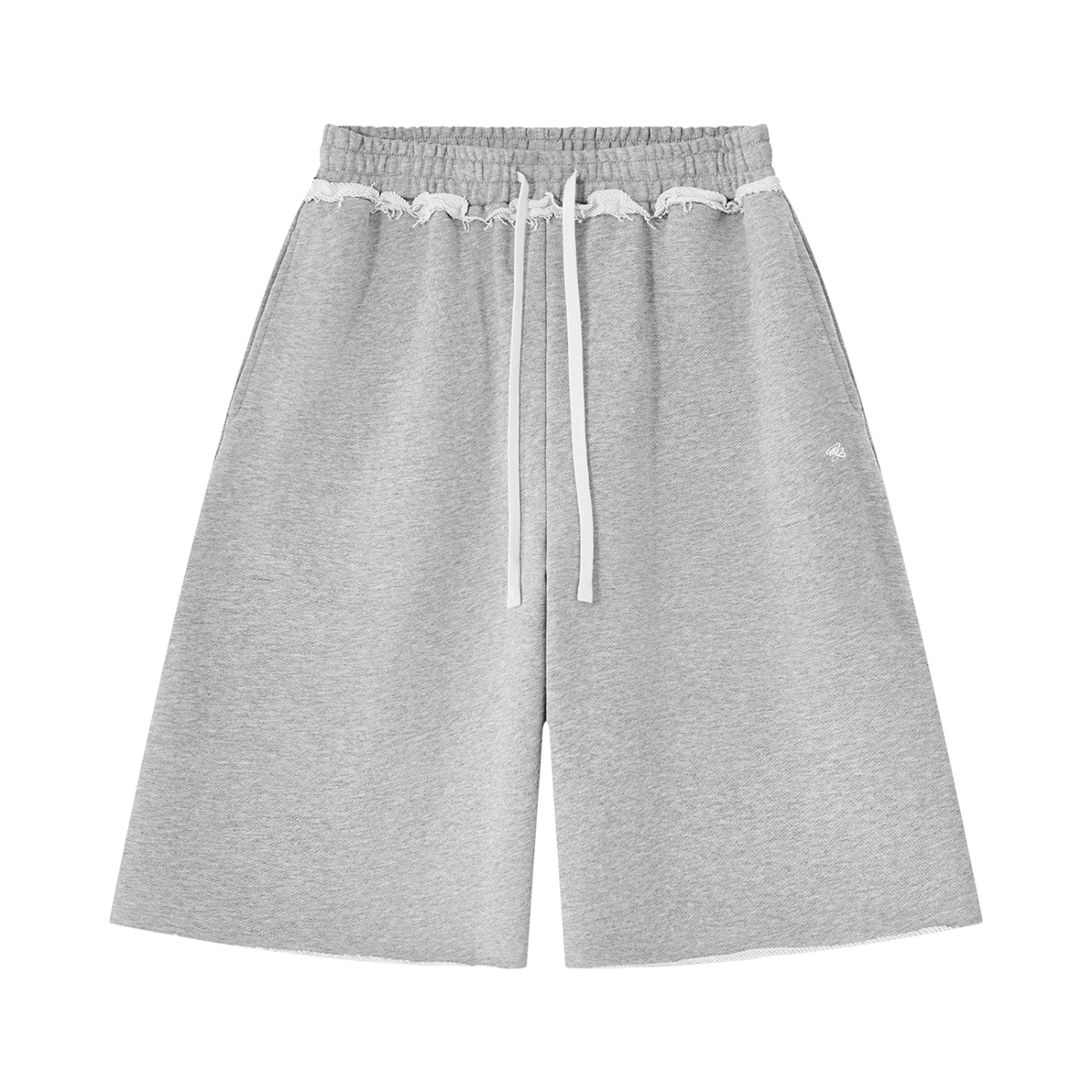 MB Unisex Heavyweight Raw Edge Shorts
