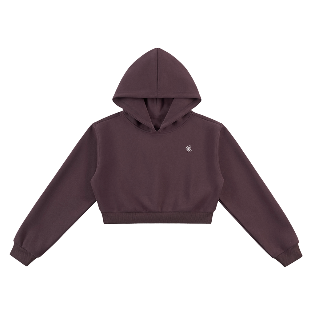 Womens MB Cropped Hoodie