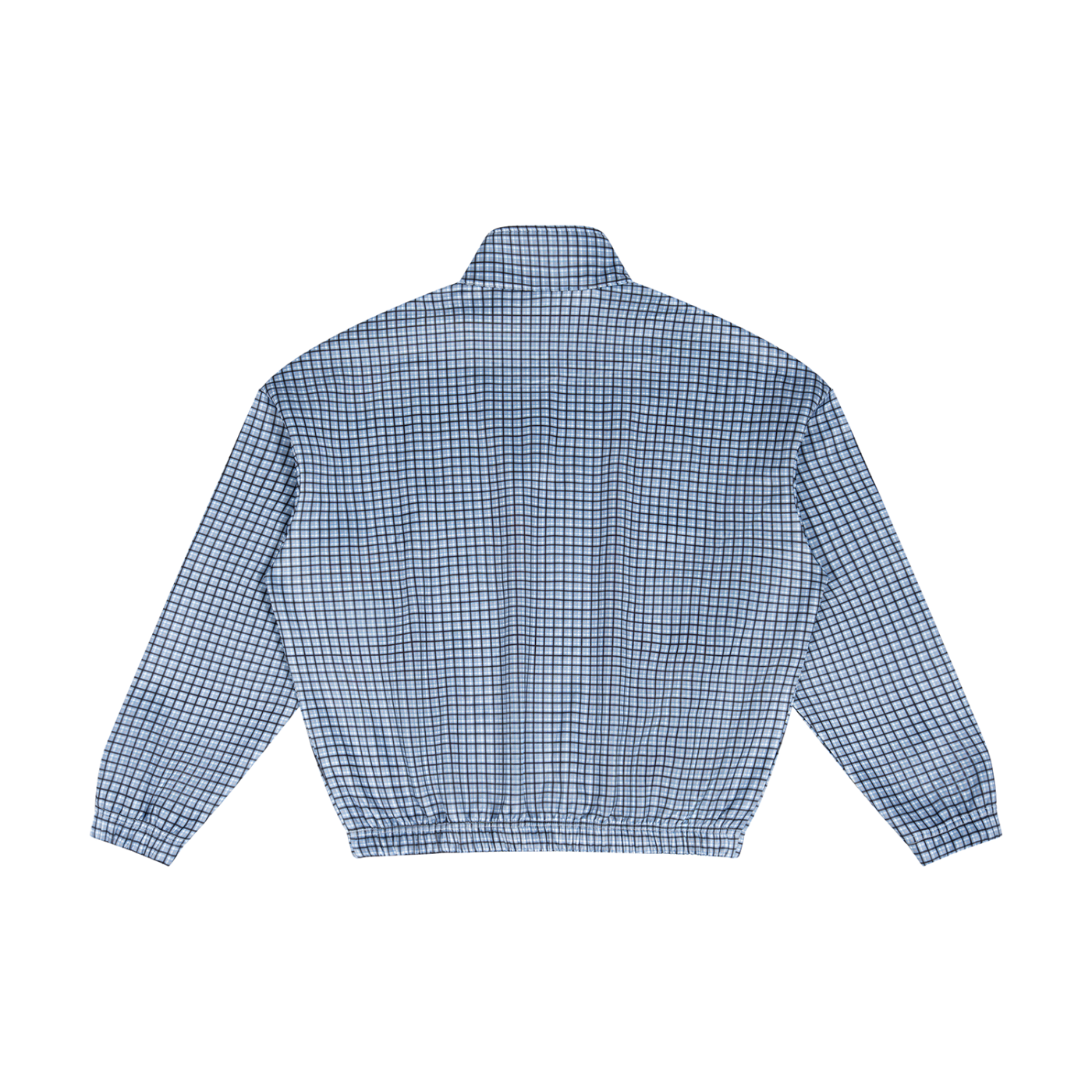 MB Plaid Quarter-Zip Sweatshirt