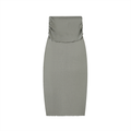 Straight Slim Maxi Skirt