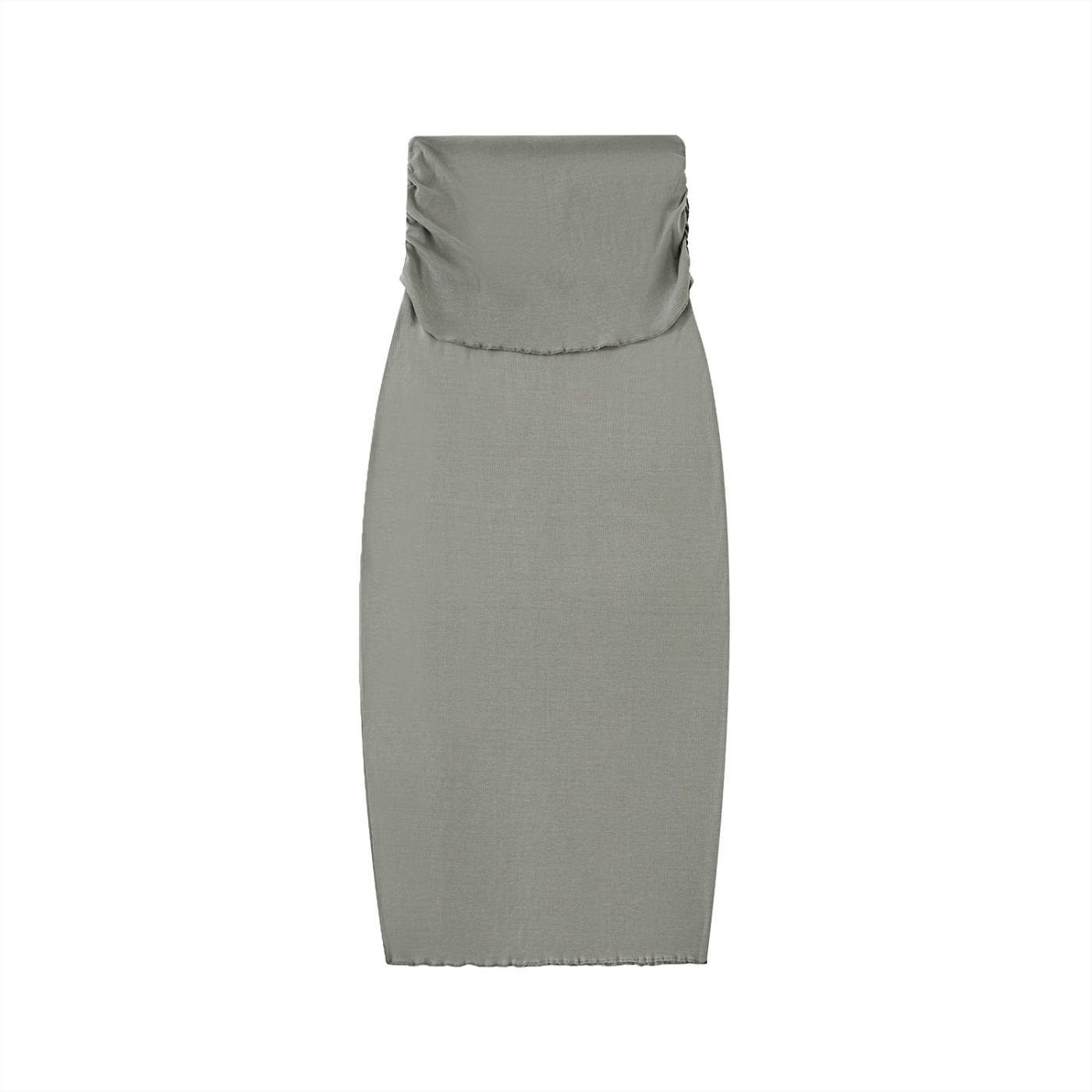 Straight Slim Maxi Skirt