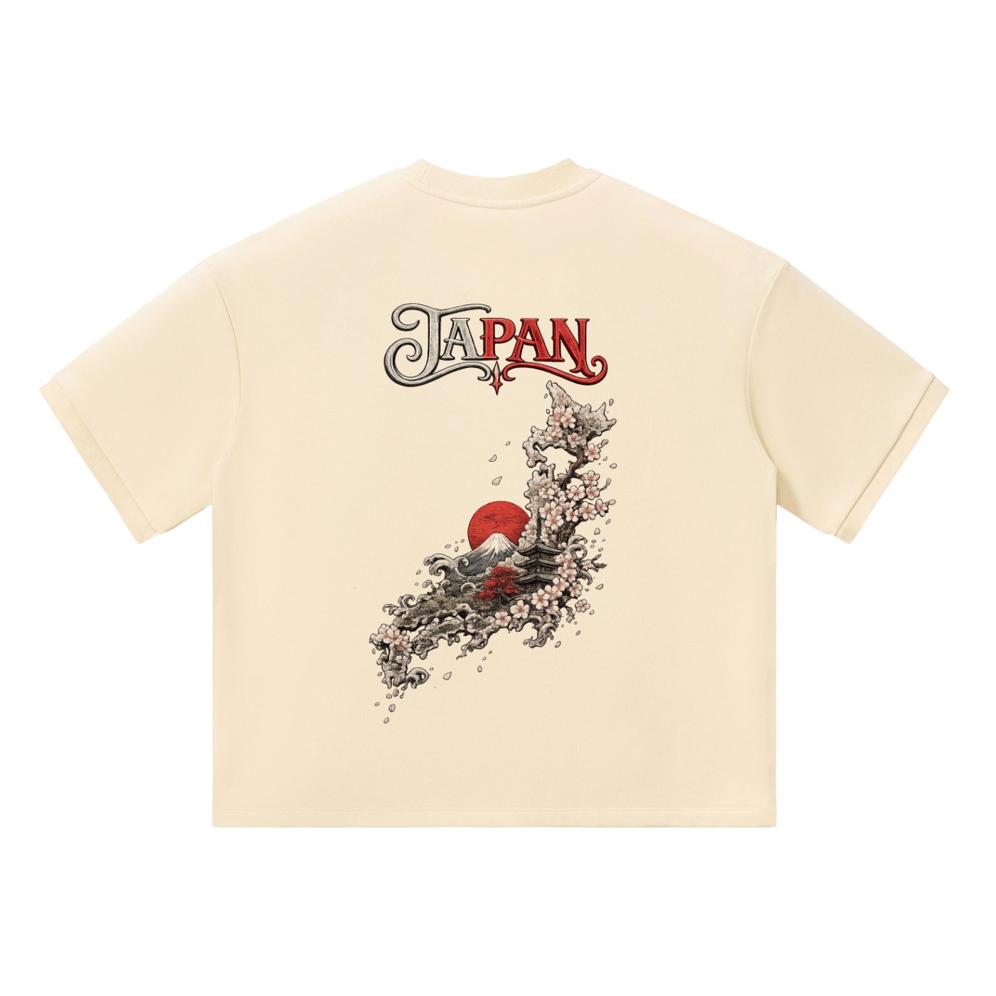 Japan graphic Unisex boxy tee