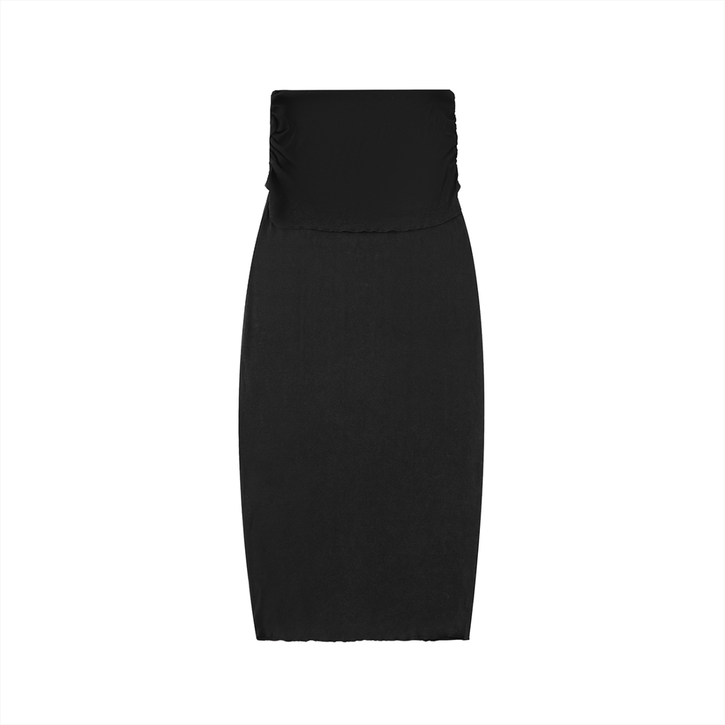 Straight Slim Maxi Skirt