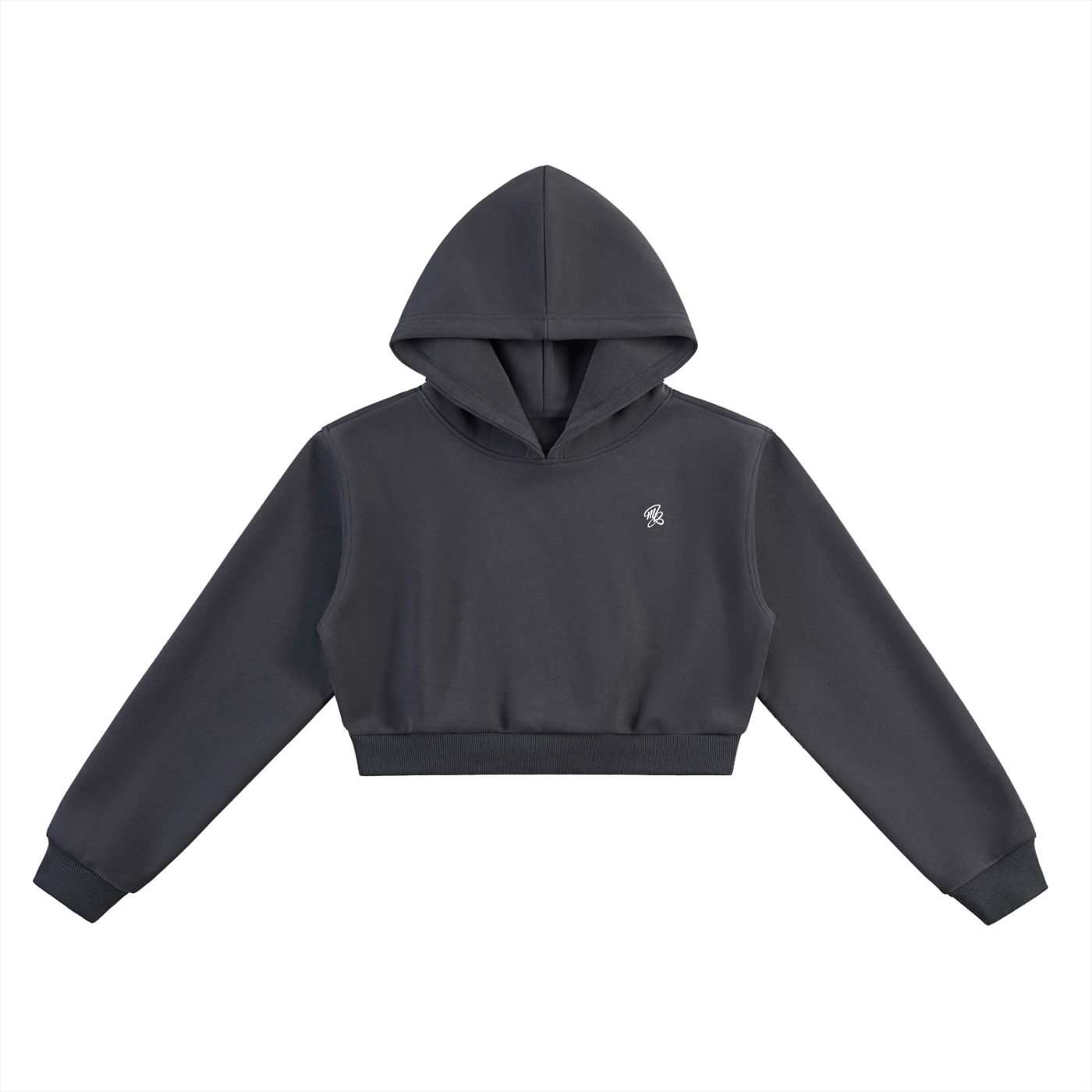 Womens MB Cropped Hoodie
