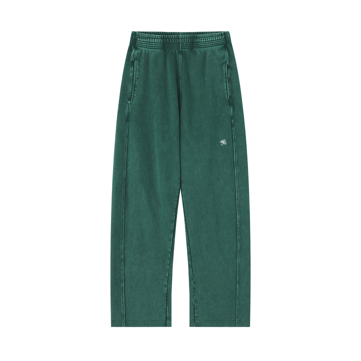 MB Unisex Mineral Wash Straight Sweatpants