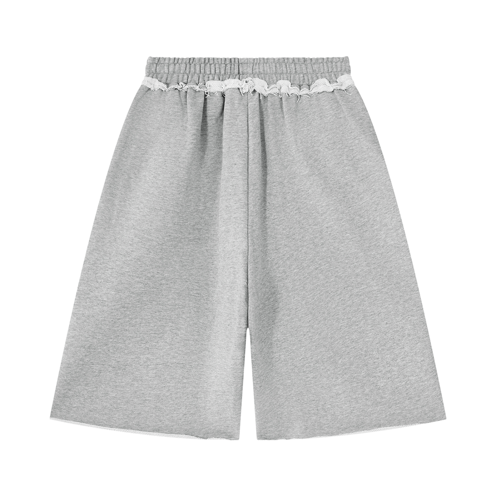 MB Unisex Heavyweight Raw Edge Shorts