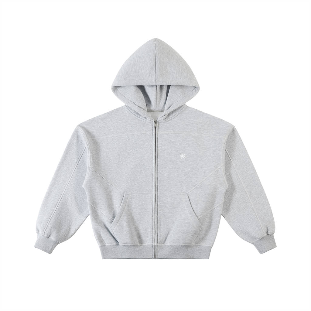 MB Boxy Fleece Zip Hoodie