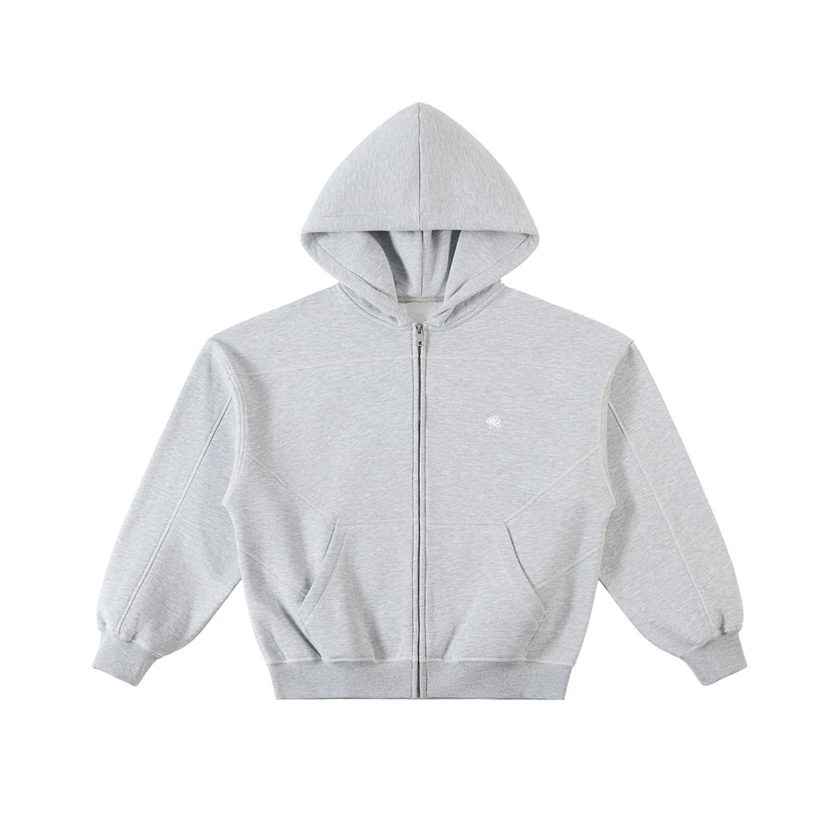 MB Boxy Fleece Zip Hoodie