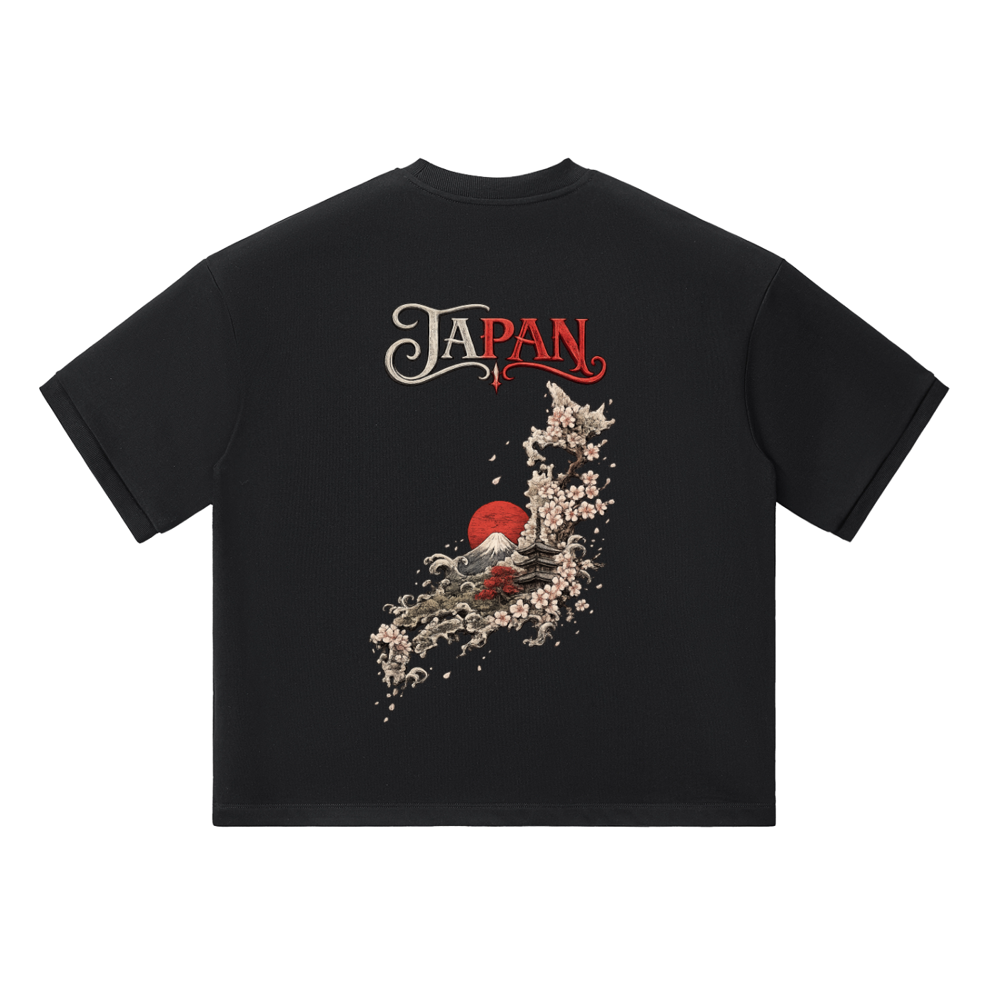 Japan graphic Unisex boxy tee