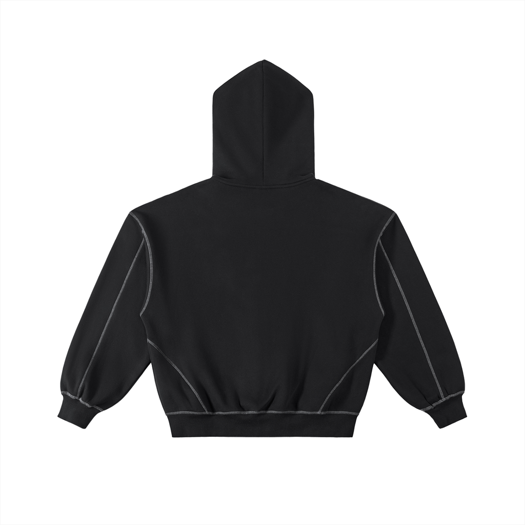 MB Boxy Fleece Zip Hoodie