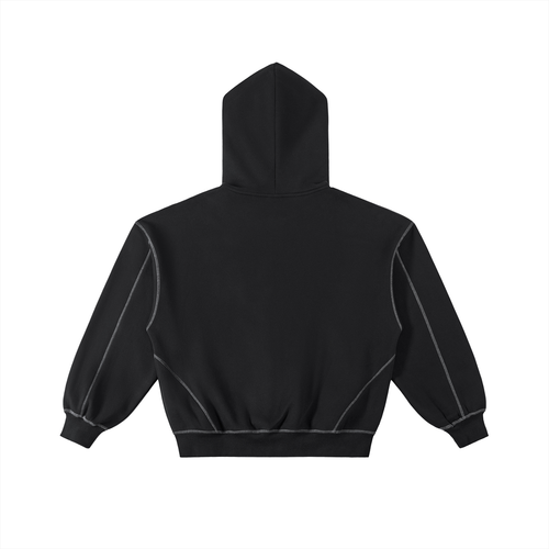 MB Boxy Fleece Zip Hoodie