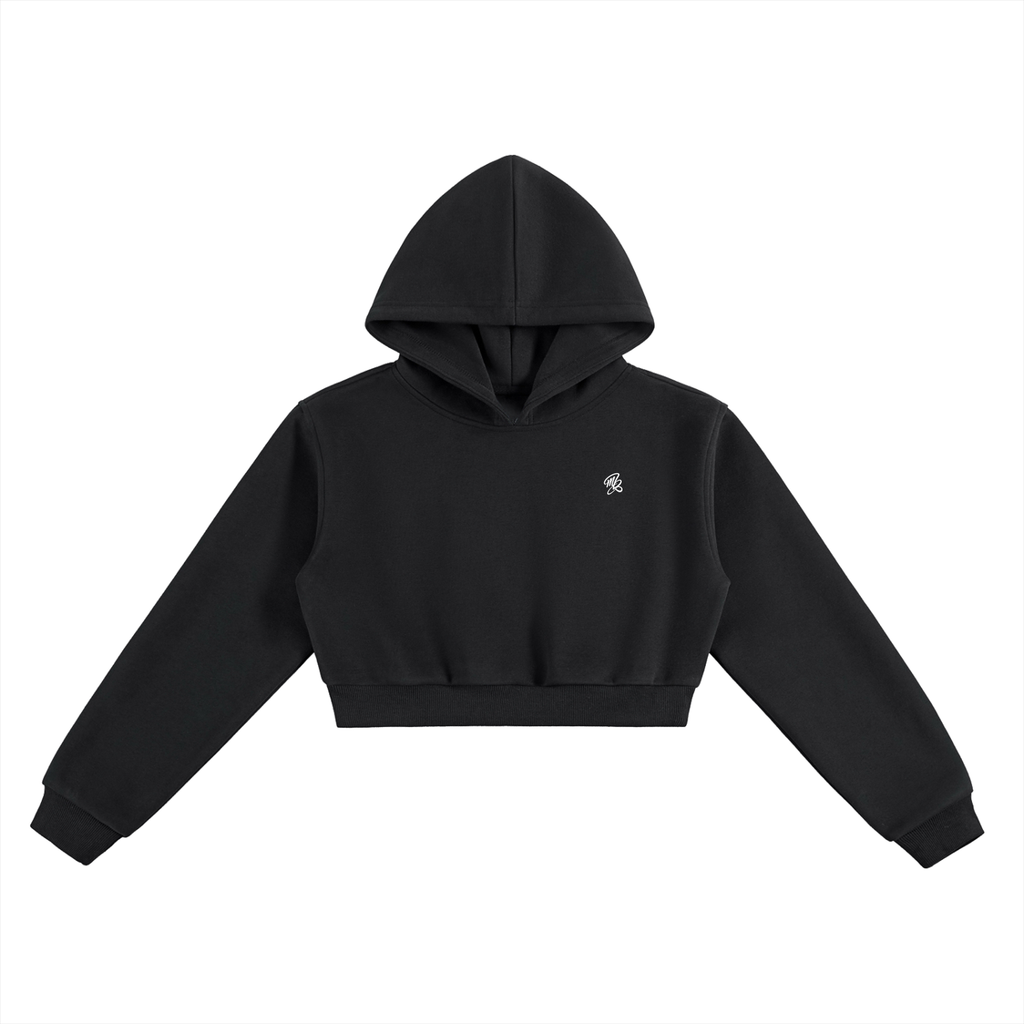 Womens MB Cropped Hoodie