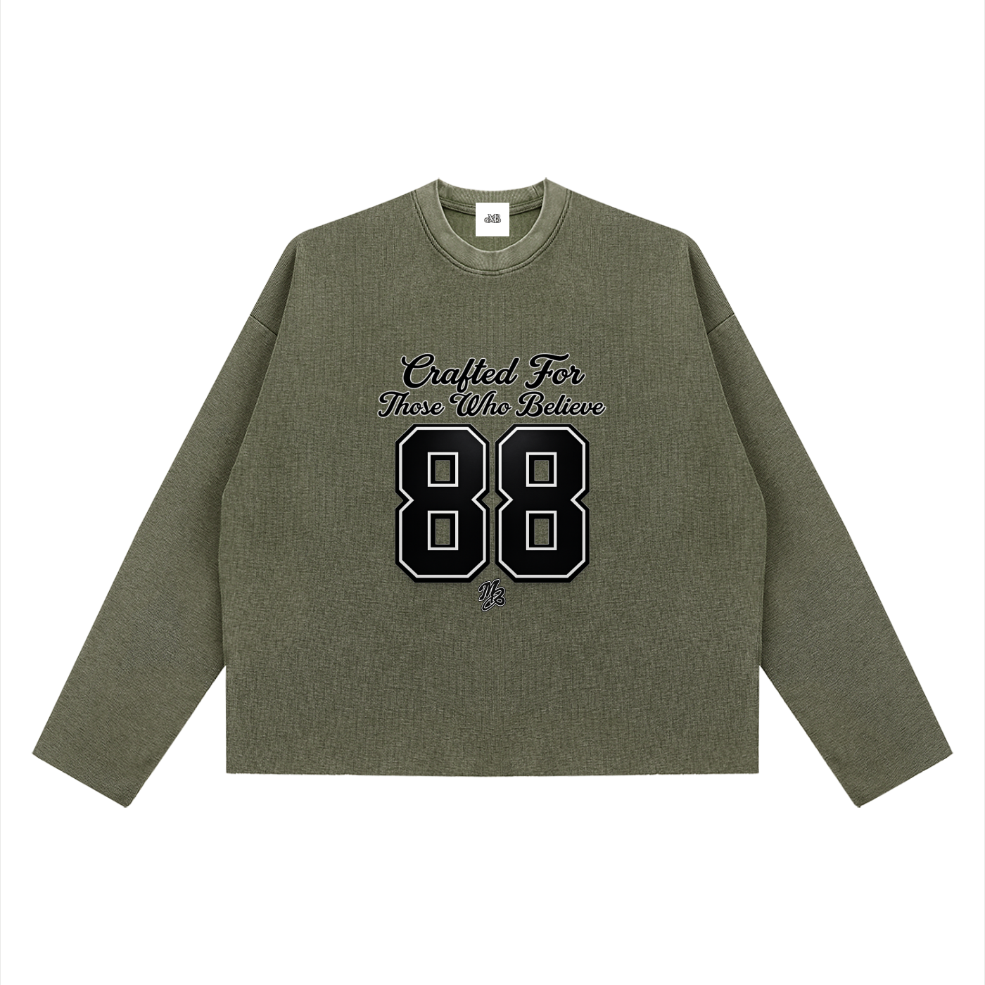 MB Unisex Waffle Long Seethe graphic T-Shirt