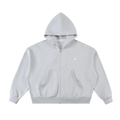 MB Fleeced Full-Zip Boxy Hoodie