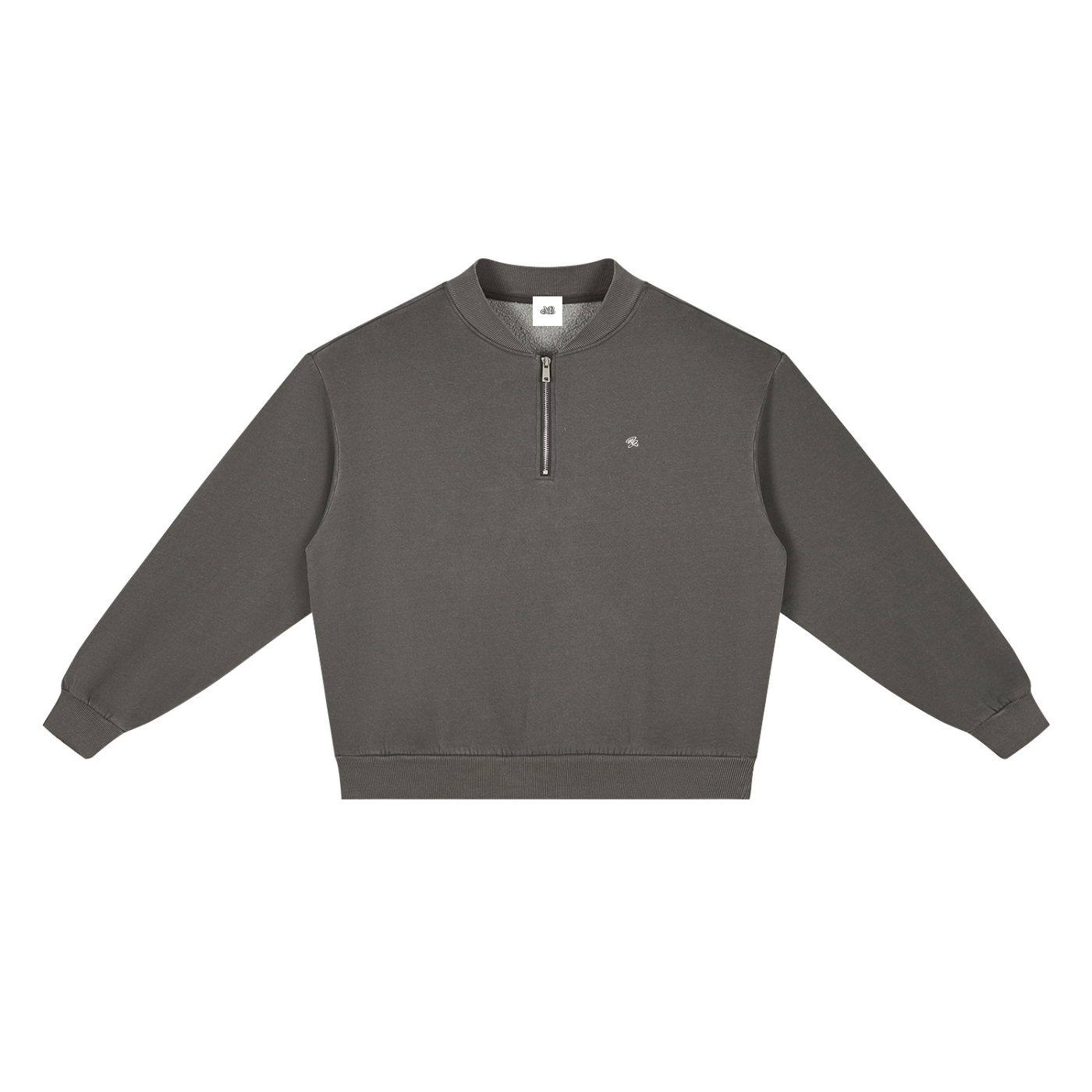 MB Unisex Vintage Wash Quarter Zip Sweatshirt