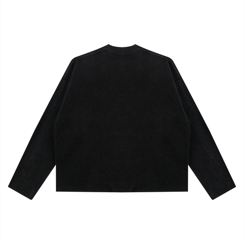 MB Boxy Waffle Long sleeve T-Shirt