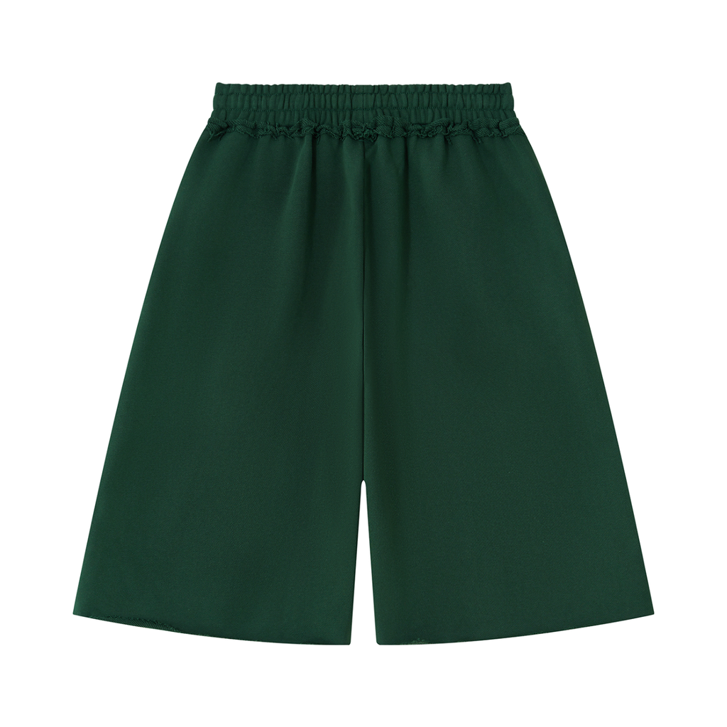 MB Unisex Heavyweight Raw Edge Shorts