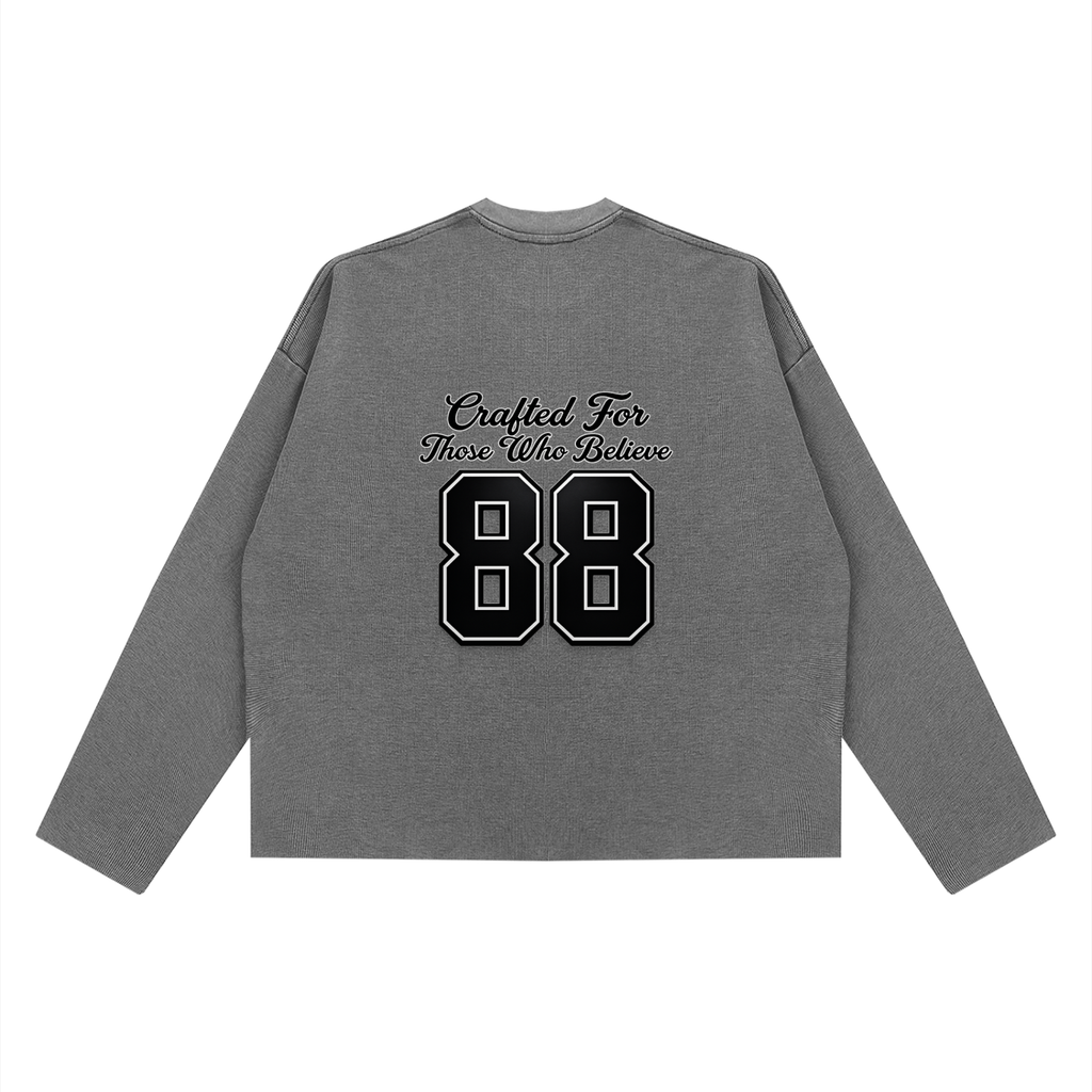 MB Unisex Waffle Long Seethe graphic T-Shirt